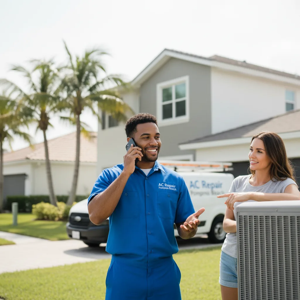 AC Repair Pompano Beach customer support in Hilbert